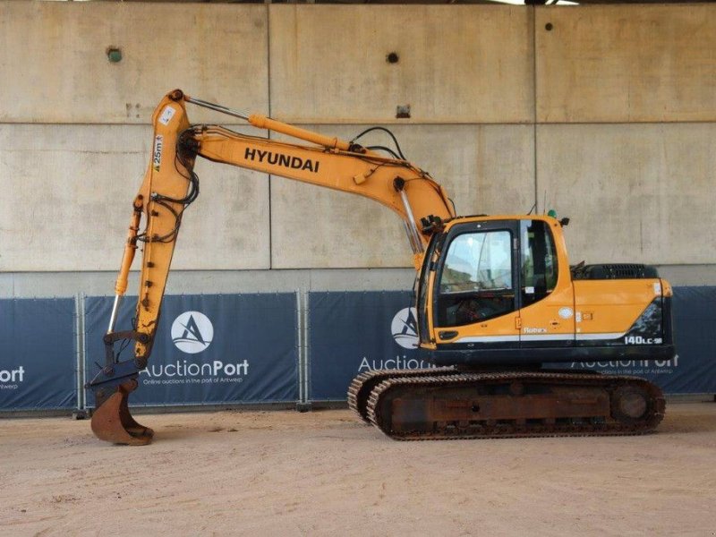 Kettenbagger del tipo Hyundai Robex 140LC-9A, Gebrauchtmaschine en Antwerpen (Imagen 1)