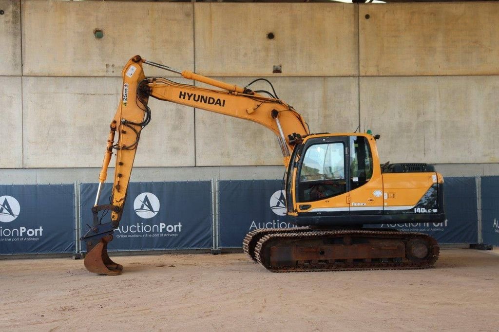 Kettenbagger del tipo Hyundai Robex 140LC-9A, Gebrauchtmaschine en Antwerpen (Imagen 1)