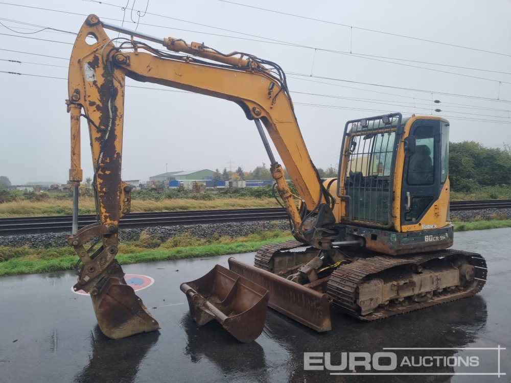 Kettenbagger tipa Hyundai Robex R80CR/9A, Gebrauchtmaschine u Dormagen (Slika 1)