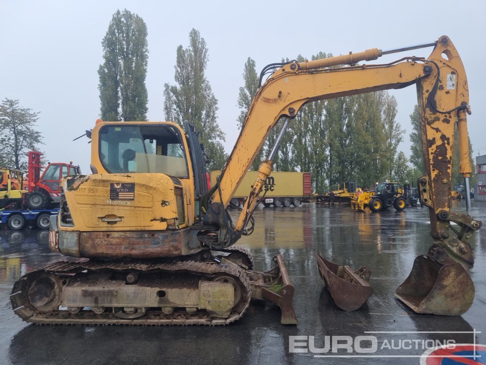 Kettenbagger tipa Hyundai Robex R80CR/9A, Gebrauchtmaschine u Dormagen (Slika 6)