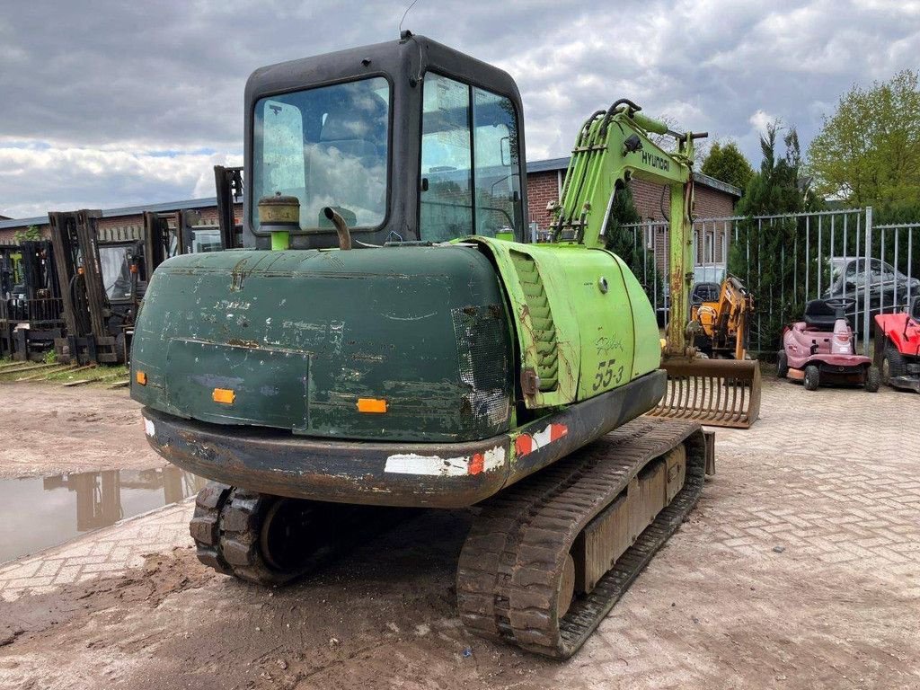 Kettenbagger of the type Hyundai Robex55-3, Gebrauchtmaschine in Antwerpen (Picture 5)