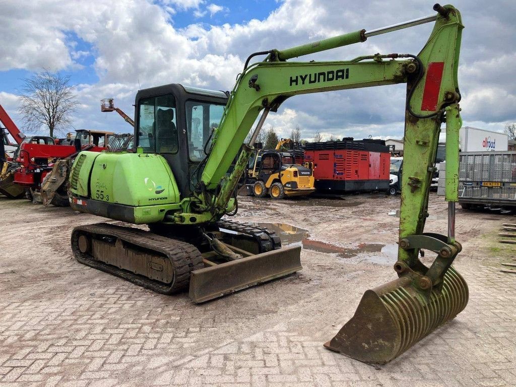 Kettenbagger of the type Hyundai Robex55-3, Gebrauchtmaschine in Antwerpen (Picture 8)