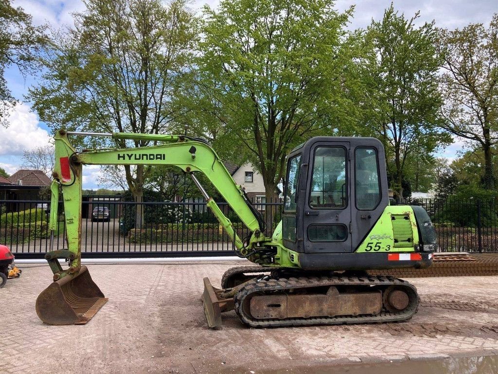 Kettenbagger tip Hyundai Robex55-3, Gebrauchtmaschine in Antwerpen (Poză 1)