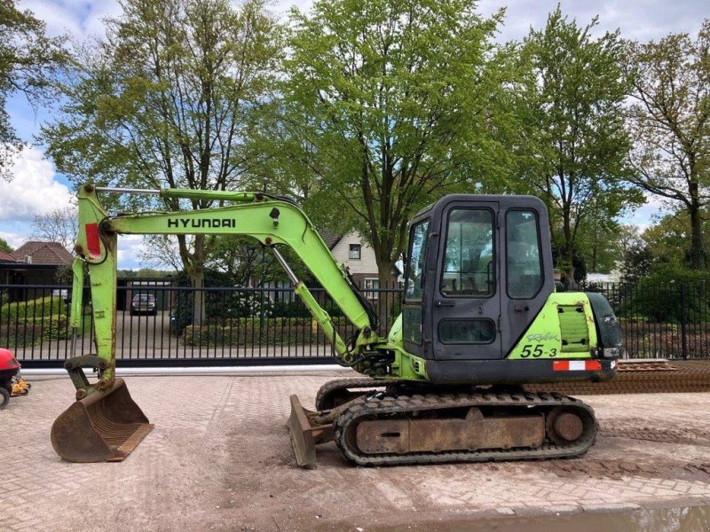 Kettenbagger of the type Hyundai Robex55-3, Gebrauchtmaschine in Antwerpen (Picture 1)