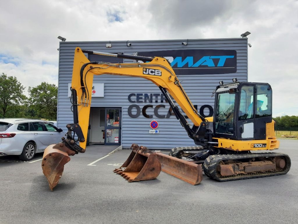 Kettenbagger of the type JCB 100C-OPTIMUM, Gebrauchtmaschine in GRANDCHAMPS DES FONTAINES (Picture 1)