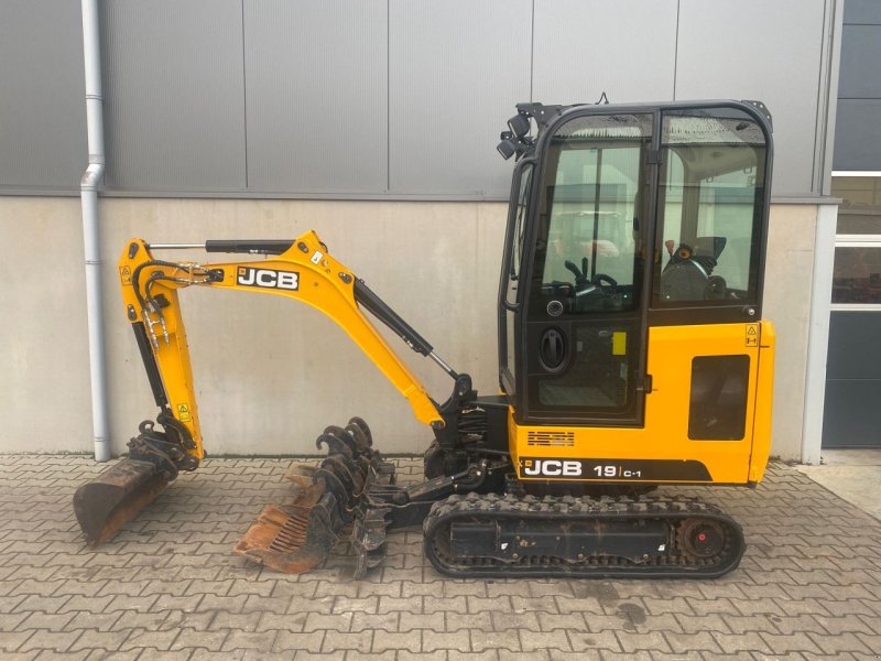 Kettenbagger типа JCB 19C-1 PC mini kraan, Gebrauchtmaschine в Giethoorn