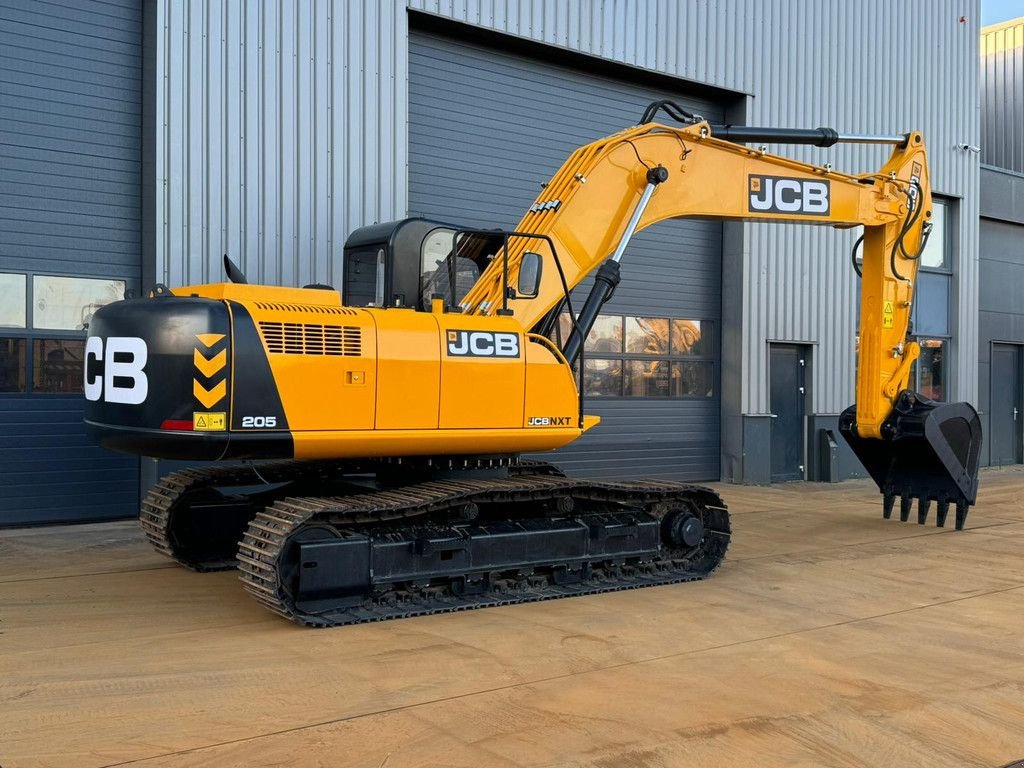 Kettenbagger of the type JCB 205, Neumaschine in Velddriel (Picture 5)