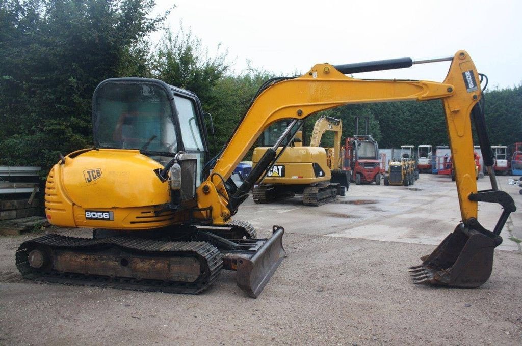 Kettenbagger a típus JCB 8056, Gebrauchtmaschine ekkor: Antwerpen (Kép 4)