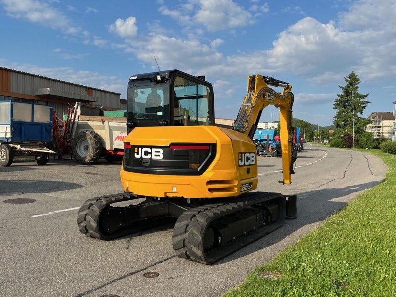 Kettenbagger des Typs JCB 85Z-2, Vorführmaschine in Domdidier (Bild 8)