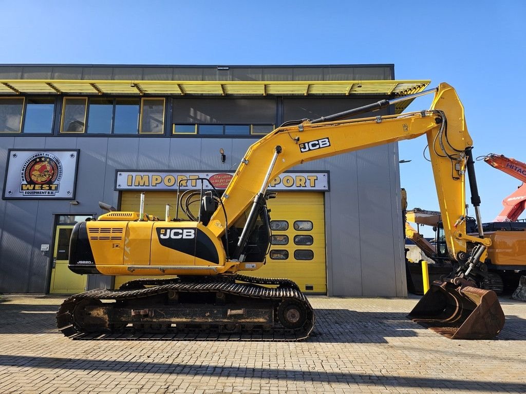 Kettenbagger Türe ait JCB JS220 LC, Gebrauchtmaschine içinde Krabbendijke (resim 7)