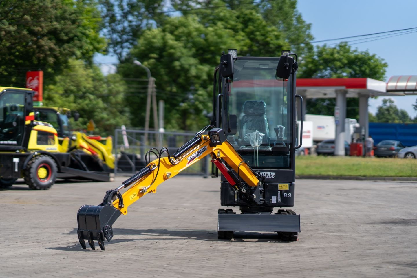 Kettenbagger van het type Kingway YAMA H12, Neumaschine in Hollandscheveld (Foto 2)