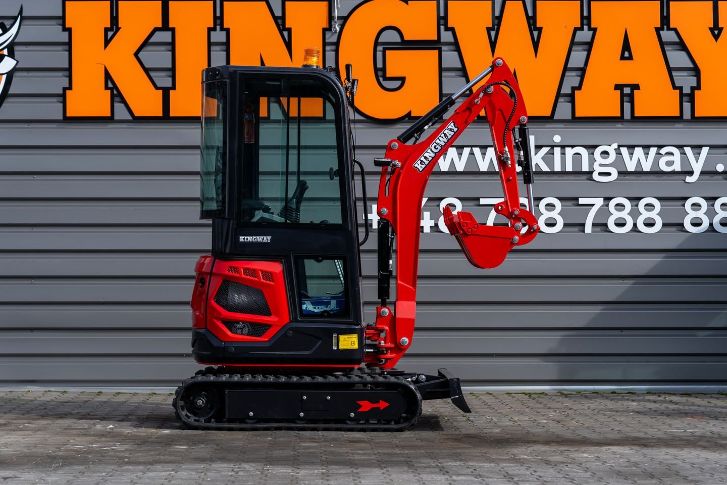 Kettenbagger del tipo Kingway Yama H15, Neumaschine In Hollandscheveld (Immagine 5)