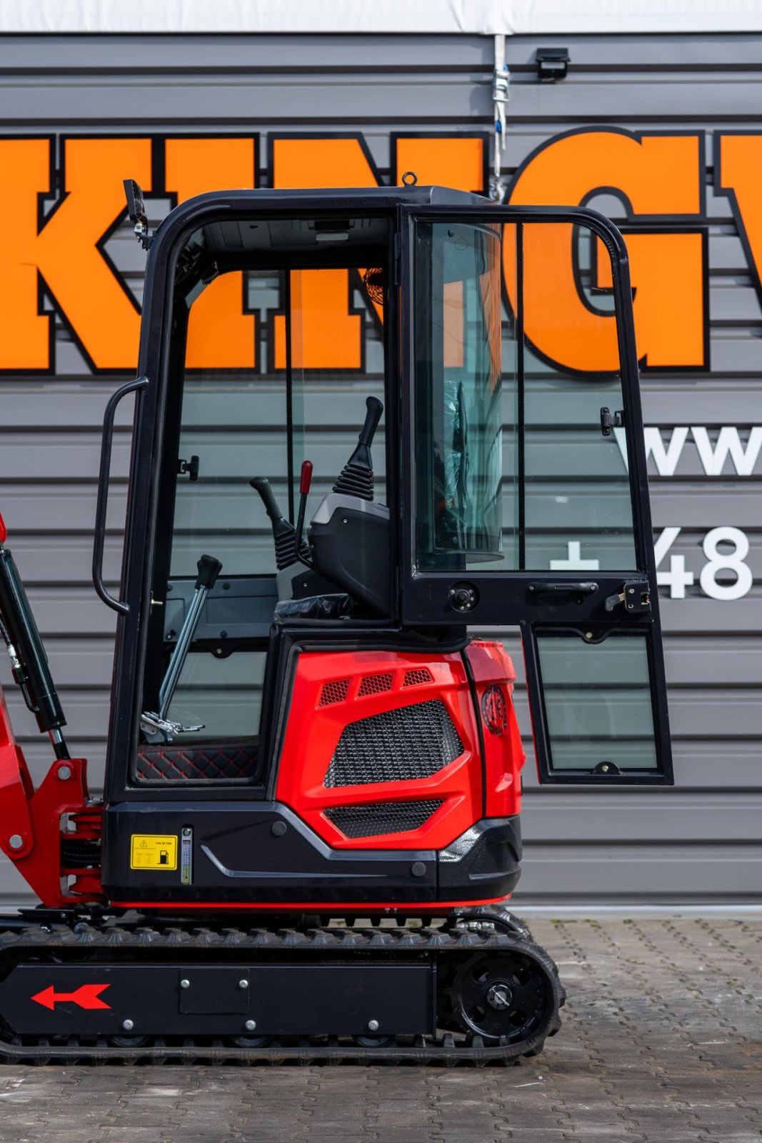 Kettenbagger van het type Kingway Yama H15, Neumaschine in Hollandscheveld (Foto 9)