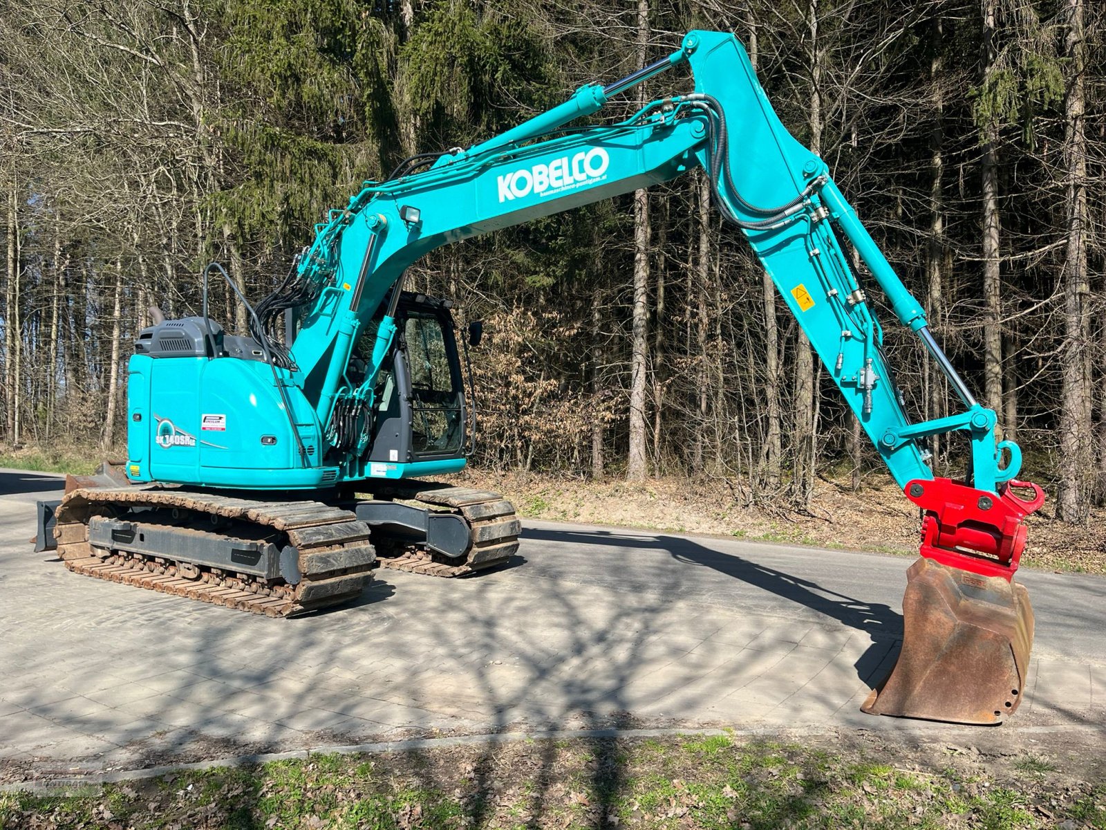 Kettenbagger del tipo Kobelco SK 140 SRLC-5, Gebrauchtmaschine In Deutsch - Goritz (Immagine 4)