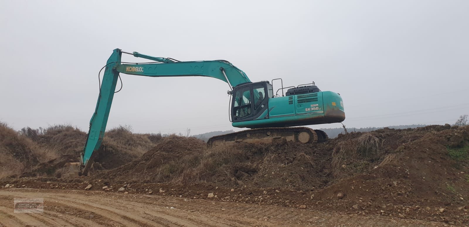 Kettenbagger of the type Kobelco SK 350, Gebrauchtmaschine in Deutsch - Goritz (Picture 3)