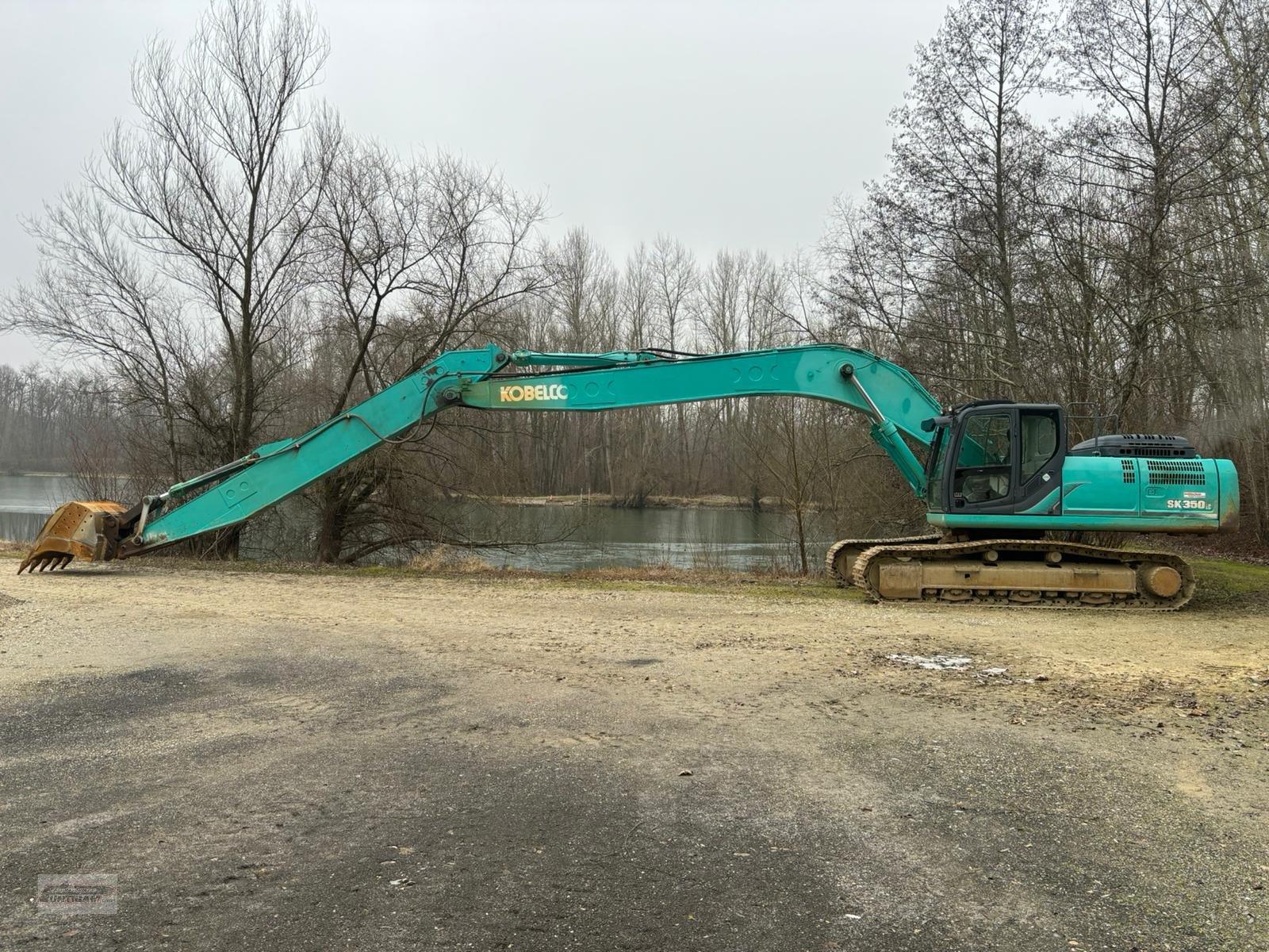 Kettenbagger des Typs Kobelco SK 350, Gebrauchtmaschine in Deutsch - Goritz (Bild 9)