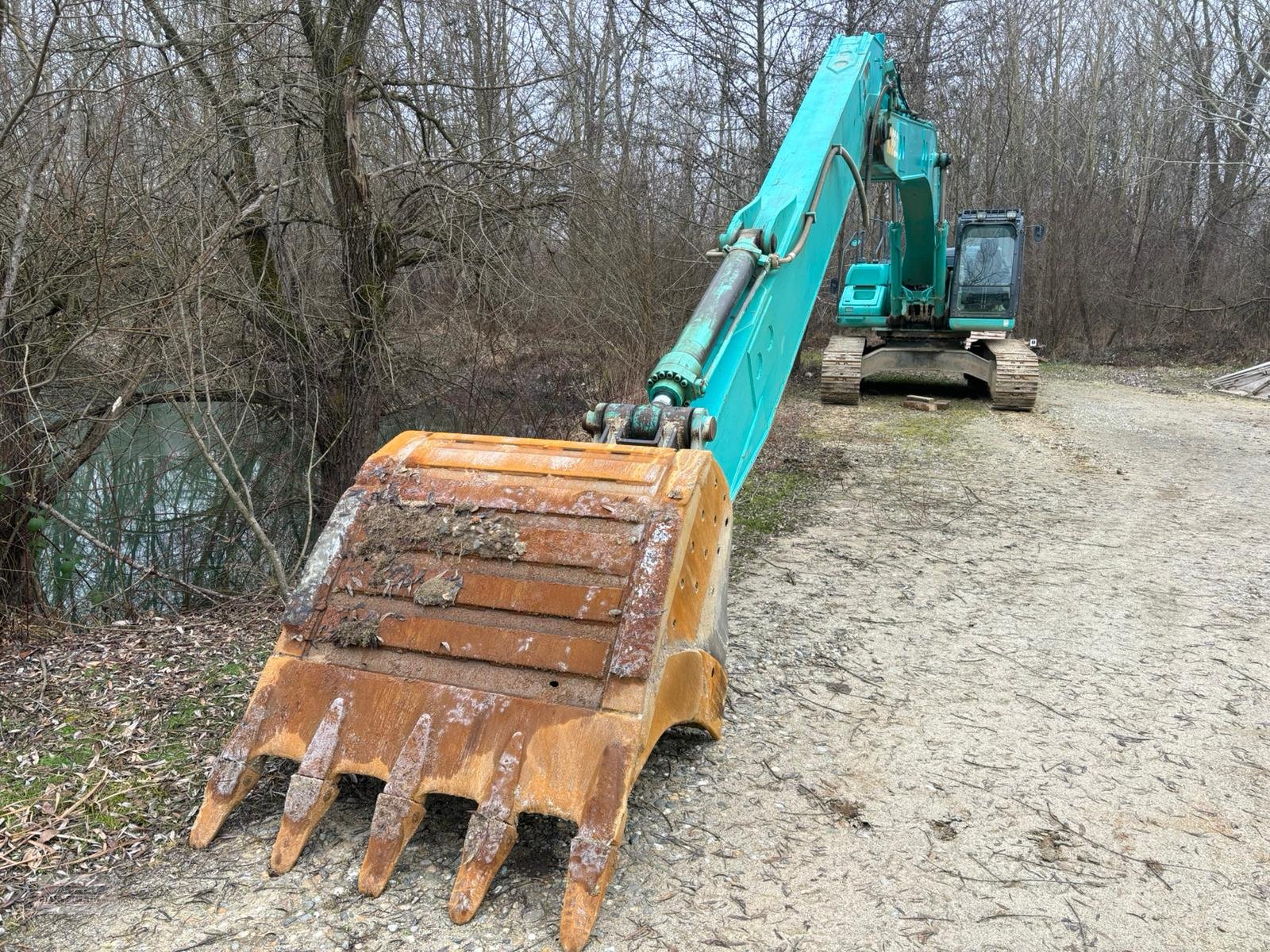 Kettenbagger des Typs Kobelco SK 350, Gebrauchtmaschine in Deutsch - Goritz (Bild 10)