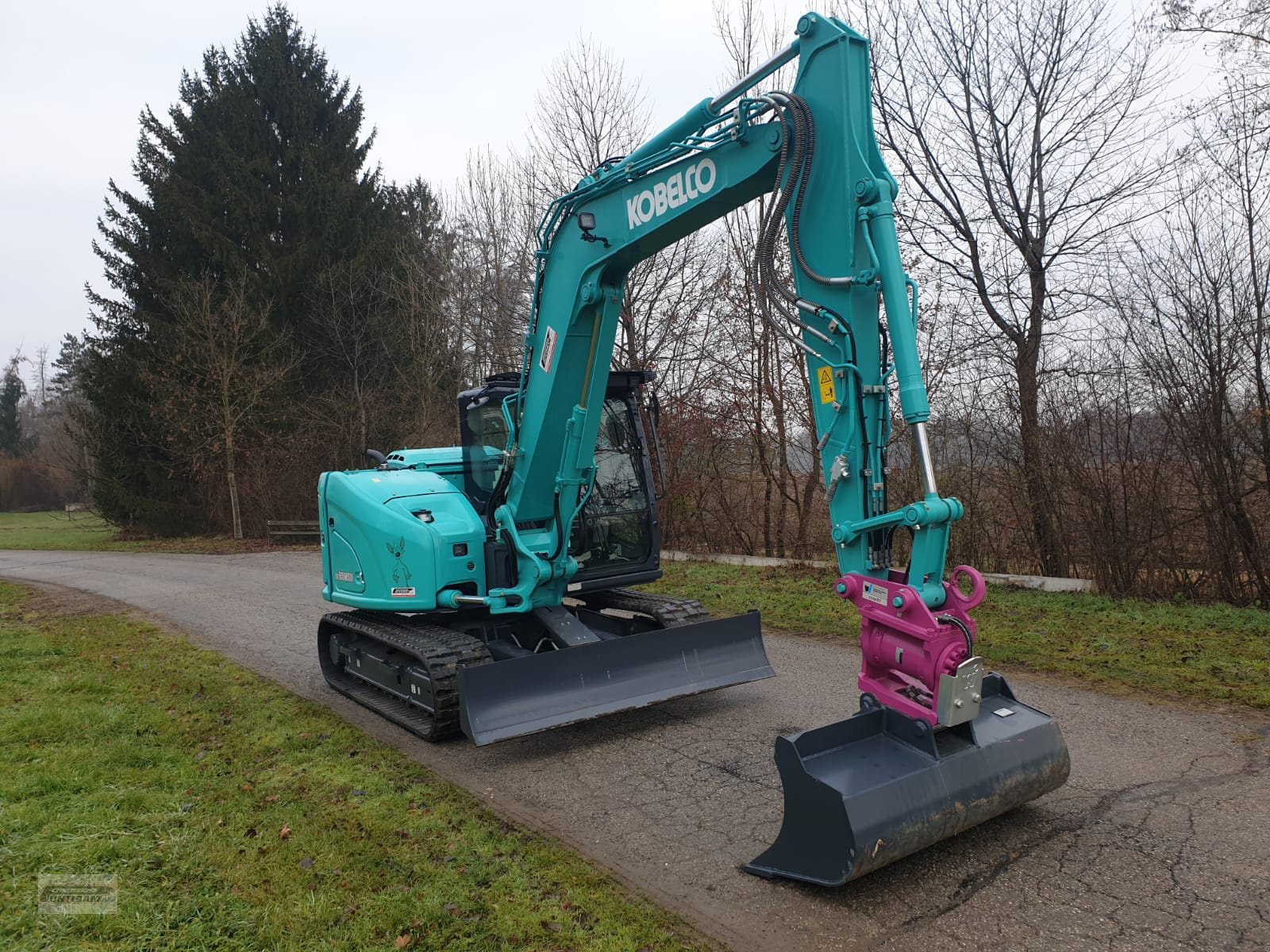 Kettenbagger typu Kobelco SK 85 MSR-7, Gebrauchtmaschine v Deutsch - Goritz (Obrázok 4)