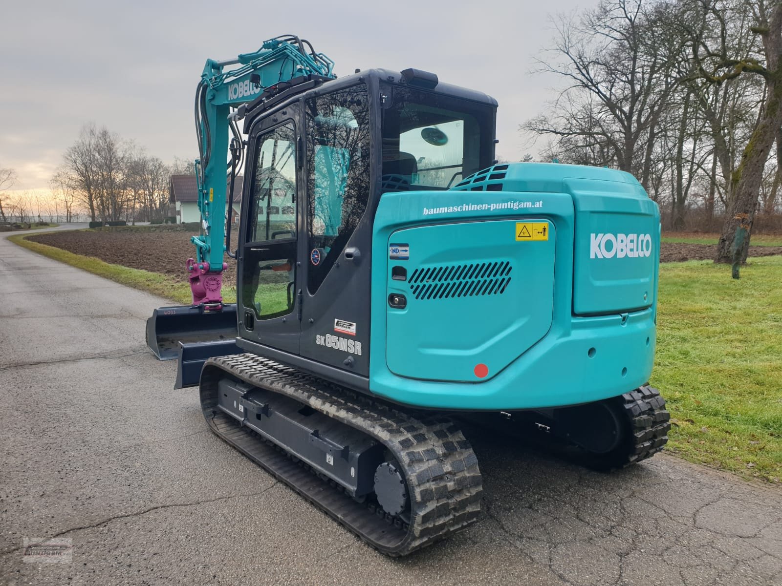 Kettenbagger typu Kobelco SK 85 MSR-7, Gebrauchtmaschine v Deutsch - Goritz (Obrázek 5)