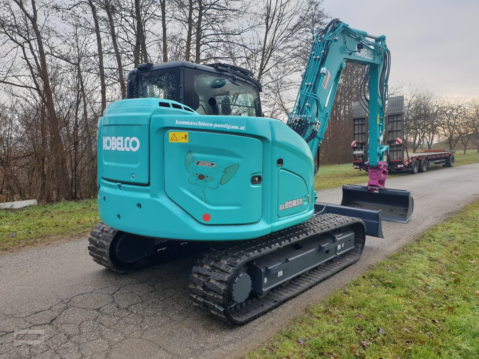 Kettenbagger typu Kobelco SK 85 MSR-7, Gebrauchtmaschine v Deutsch - Goritz (Obrázek 8)