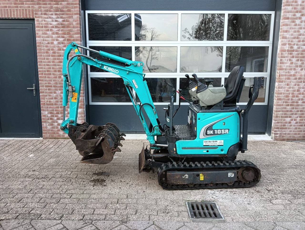 Kettenbagger tip Kobelco SK10, Gebrauchtmaschine in Lunteren (Poză 2)