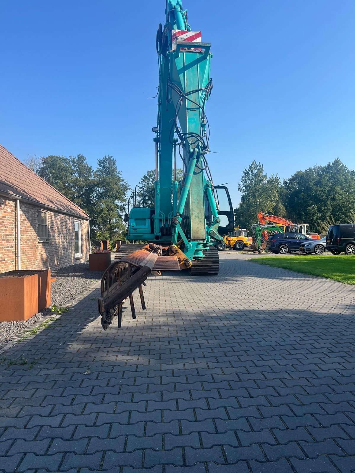 Kettenbagger van het type Kobelco SK210 NLC - 9, Gebrauchtmaschine in Nijelamer (Foto 8)