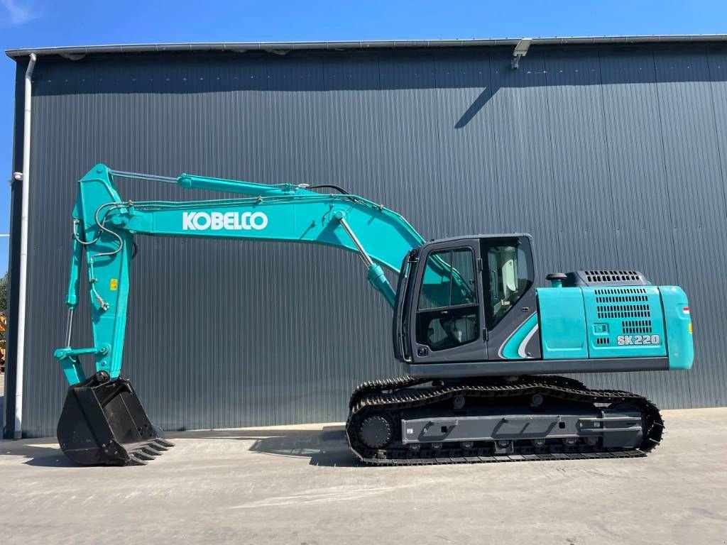 Kettenbagger Türe ait Kobelco SK220 - 10, Neumaschine içinde Venlo (resim 5)