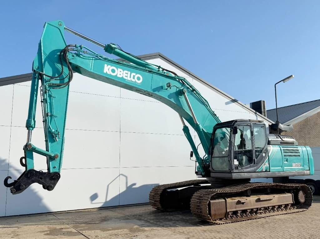 Kettenbagger del tipo Kobelco SK350LC-10 - Hammer Lines / Quick Coupler, Gebrauchtmaschine In Veldhoven (Immagine 2)