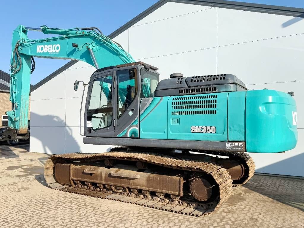 Kettenbagger del tipo Kobelco SK350LC-10 - Hammer Lines / Quick Coupler, Gebrauchtmaschine In Veldhoven (Immagine 3)