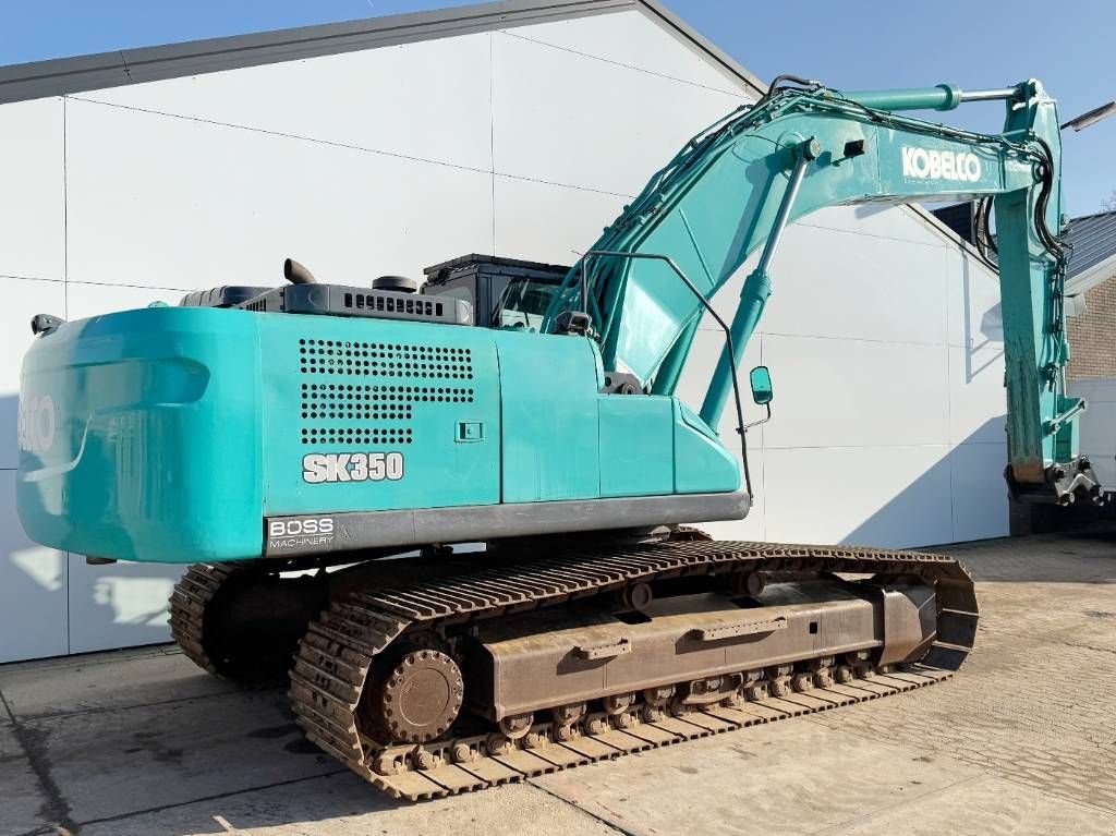 Kettenbagger del tipo Kobelco SK350LC-10 - Hammer Lines / Quick Coupler, Gebrauchtmaschine In Veldhoven (Immagine 5)