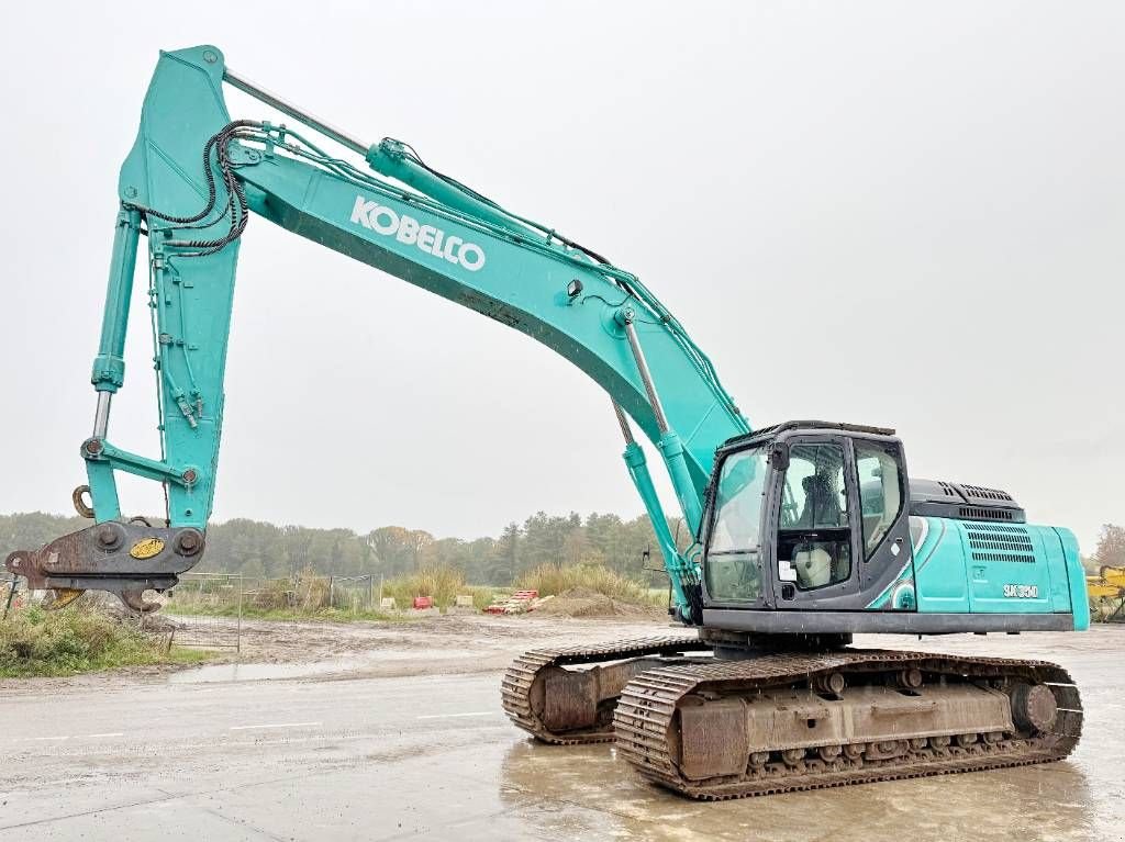 Kettenbagger от тип Kobelco SK350LC-10 - Hammer Lines / Quick Coupler, Gebrauchtmaschine в Veldhoven (Снимка 2)