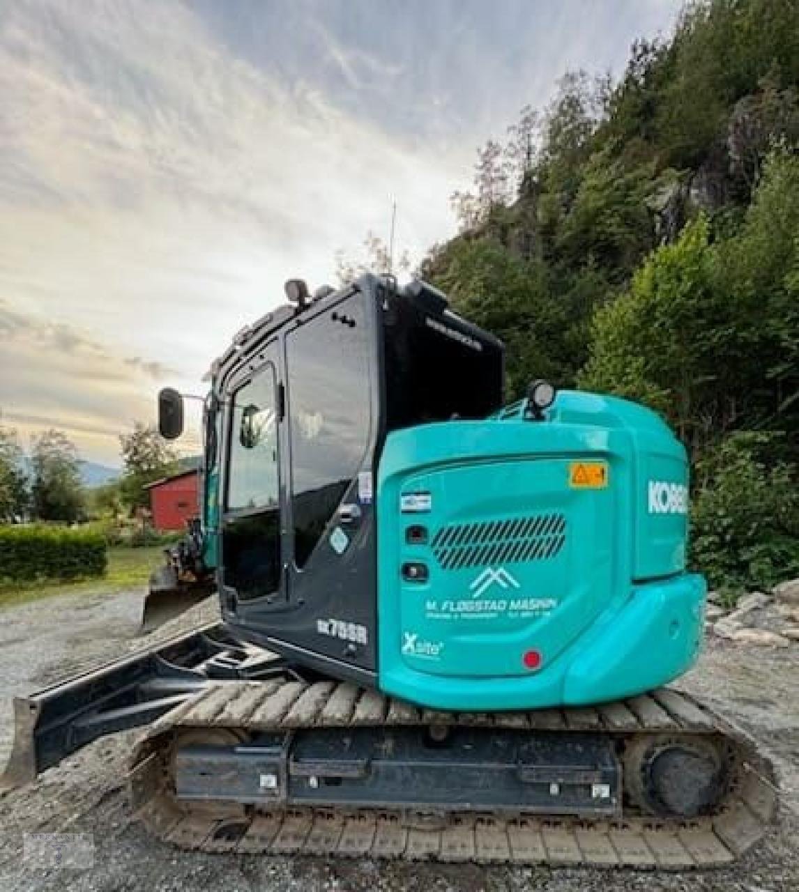 Kettenbagger Türe ait Kobelco SK75SR-7 M, Gebrauchtmaschine içinde Pragsdorf (resim 2)