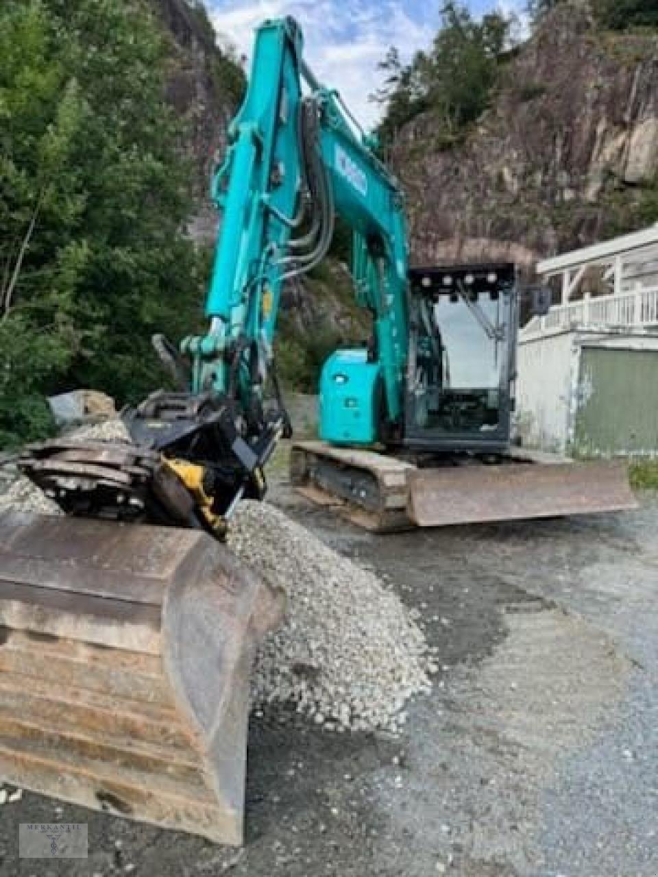 Kettenbagger Türe ait Kobelco SK75SR-7 M, Gebrauchtmaschine içinde Pragsdorf (resim 7)