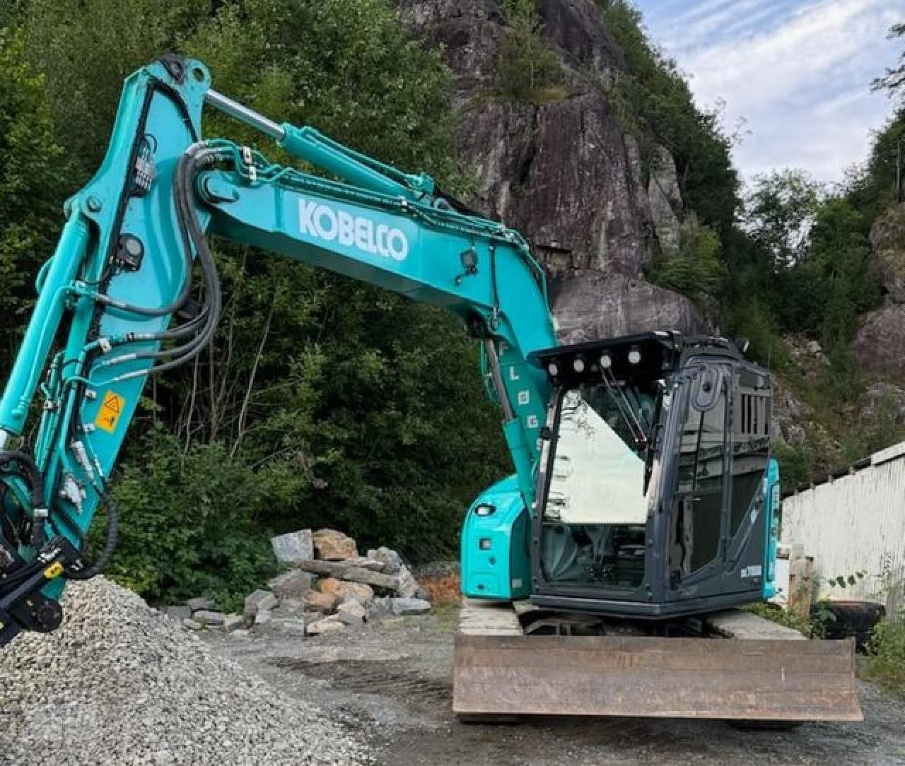 Kettenbagger Türe ait Kobelco SK75SR-7 M, Gebrauchtmaschine içinde Pragsdorf (resim 9)