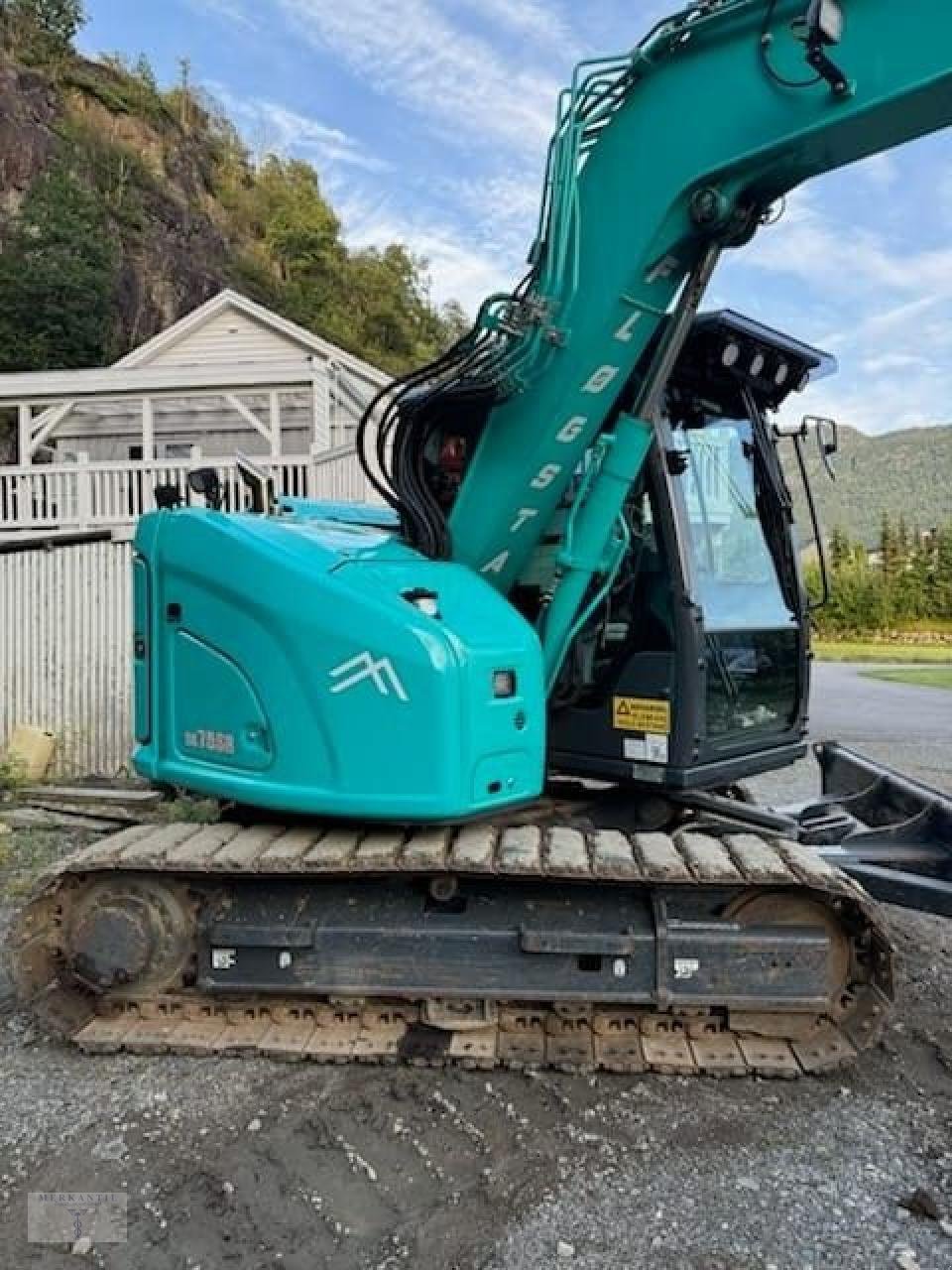 Kettenbagger Türe ait Kobelco SK75SR-7 M, Gebrauchtmaschine içinde Pragsdorf (resim 10)