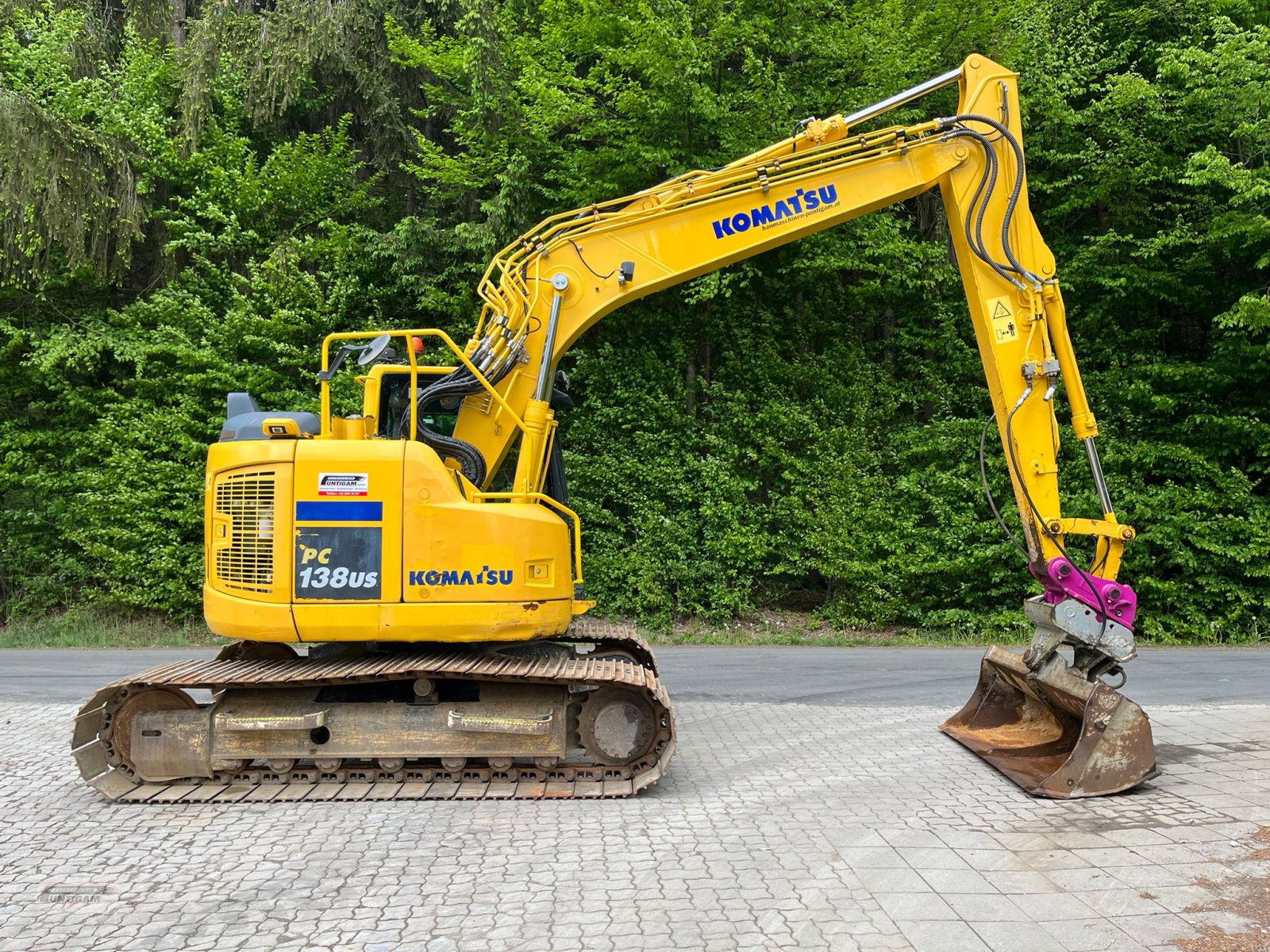 Kettenbagger of the type Komatsu PC 138 US-11, Gebrauchtmaschine in Deutsch - Goritz (Picture 2)