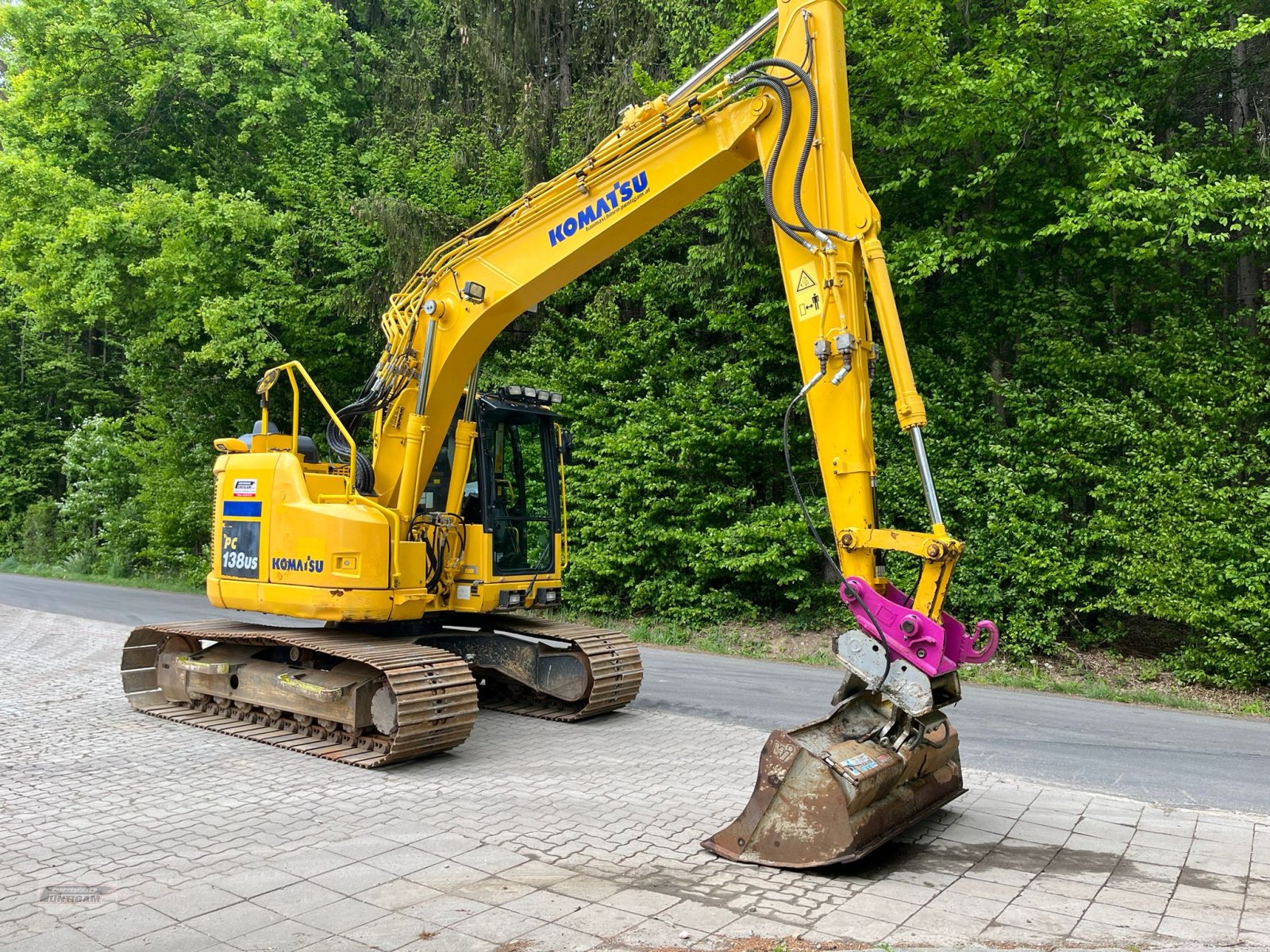 Kettenbagger of the type Komatsu PC 138 US-11, Gebrauchtmaschine in Deutsch - Goritz (Picture 4)