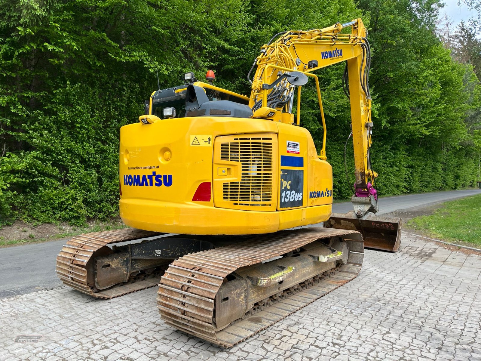 Kettenbagger des Typs Komatsu PC 138 US-11, Gebrauchtmaschine in Deutsch - Goritz (Bild 8)