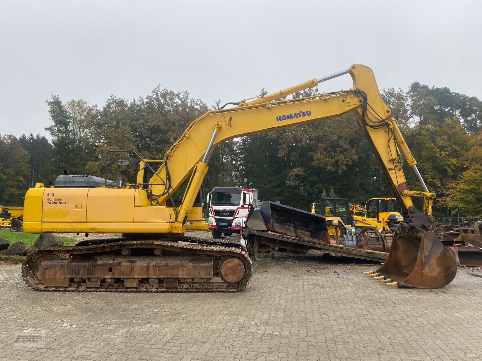 Kettenbagger Türe ait Komatsu PC 290 NLC-8, Gebrauchtmaschine içinde Deutsch - Goritz (resim 2)