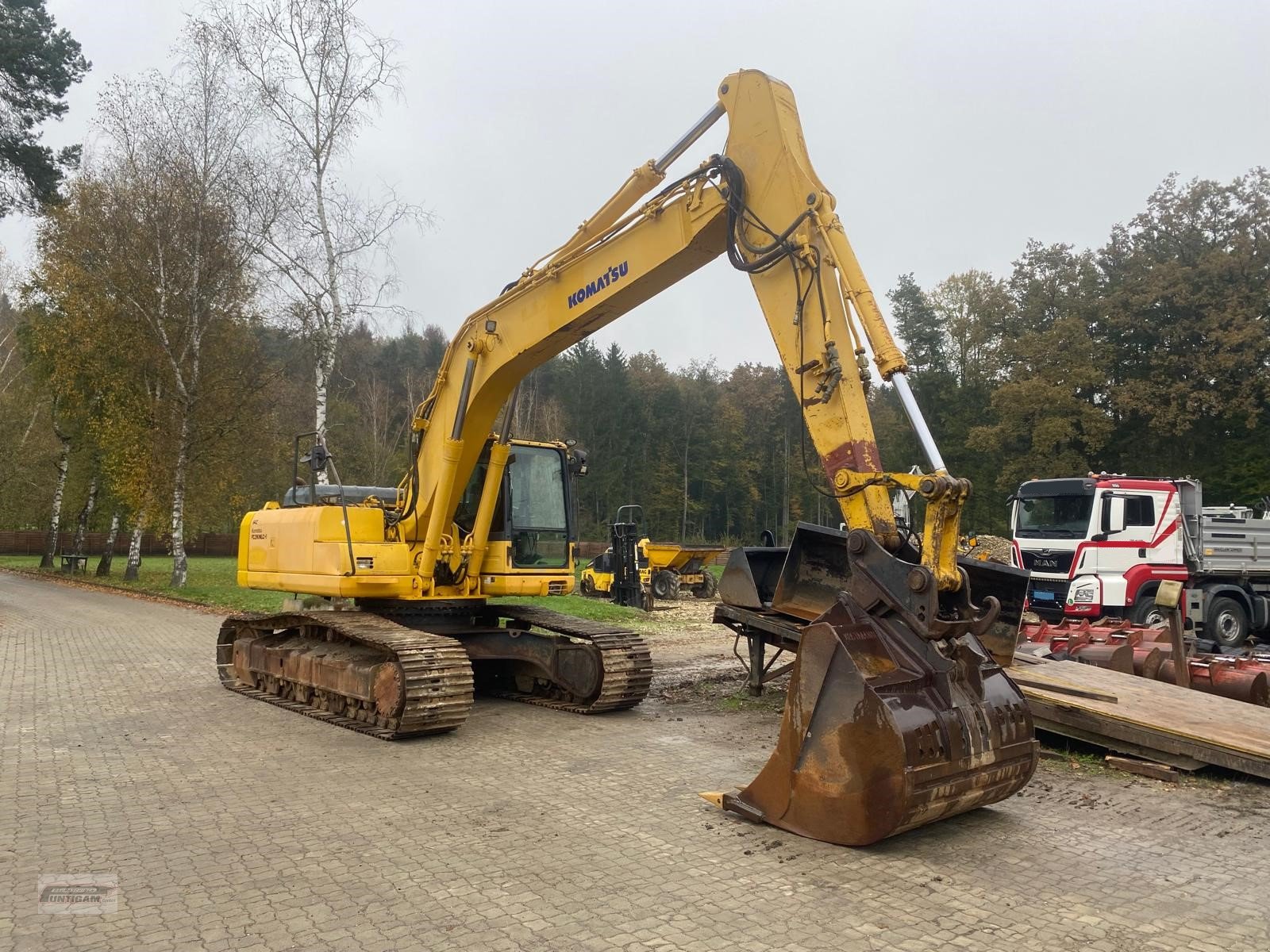 Kettenbagger van het type Komatsu PC 290 NLC-8, Gebrauchtmaschine in Deutsch - Goritz (Foto 5)