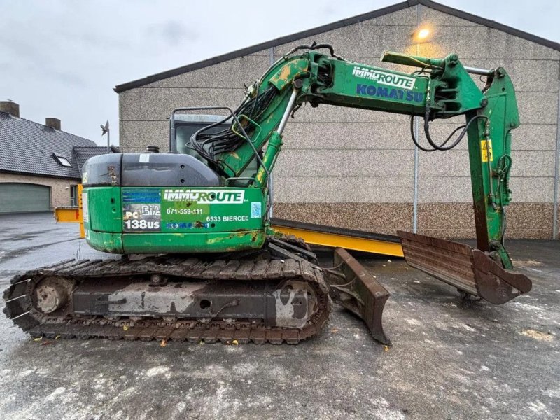 Kettenbagger du type Komatsu PC138US-2E1, Gebrauchtmaschine en Wevelgem