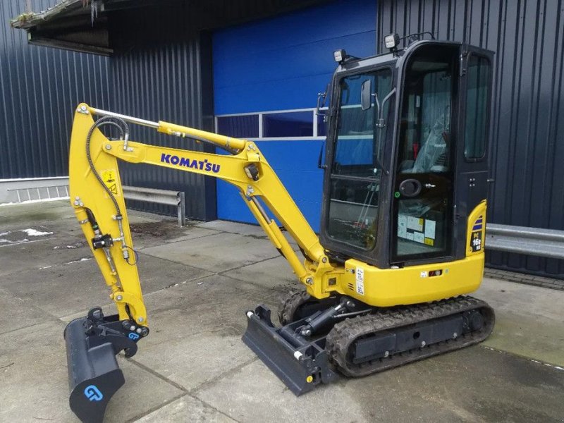 Kettenbagger Türe ait Komatsu PC16R HS, Neumaschine içinde Losdorp (resim 1)