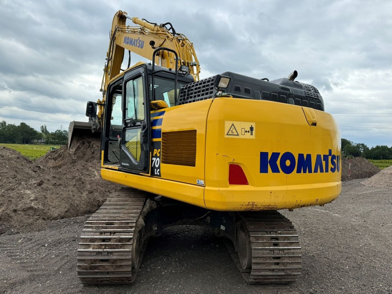 Kettenbagger typu Komatsu PC170 LC-11, Gebrauchtmaschine w Geesteren (Zdjęcie 4)