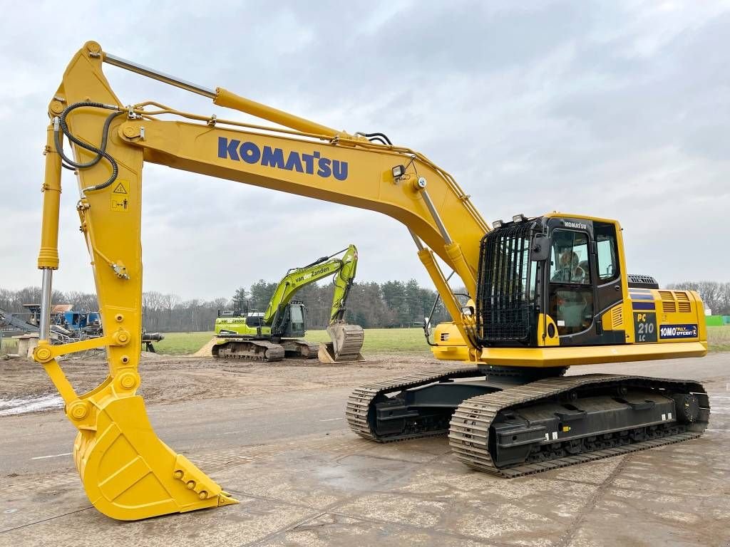 Kettenbagger del tipo Komatsu PC210LC-10M0 New / Unused / Hammer Lines, Gebrauchtmaschine In Veldhoven (Immagine 2)