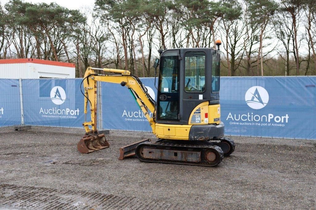 Kettenbagger Türe ait Komatsu PC26MR-3, Gebrauchtmaschine içinde Antwerpen (resim 3)