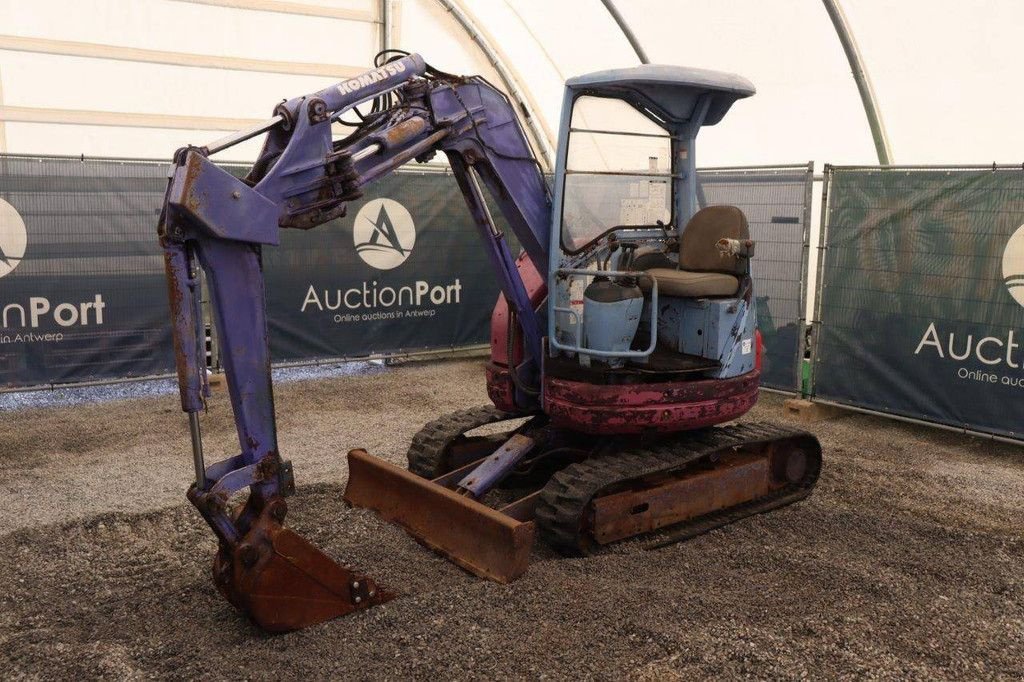 Kettenbagger des Typs Komatsu PC28UU-2E, Gebrauchtmaschine in Antwerpen (Bild 11)