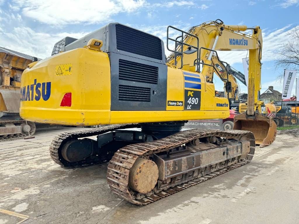 Kettenbagger от тип Komatsu PC490LC-11 - Rear + Side Camera / CE, Gebrauchtmaschine в Veldhoven (Снимка 4)