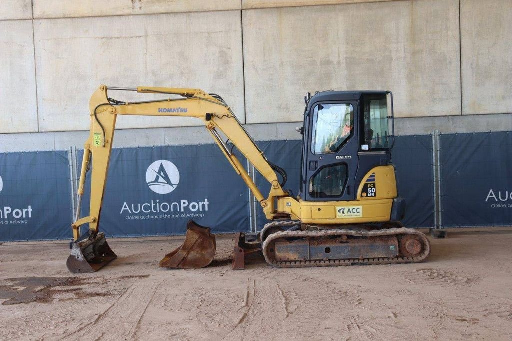 Kettenbagger typu Komatsu PC50MR-2, Gebrauchtmaschine w Antwerpen (Zdjęcie 2)