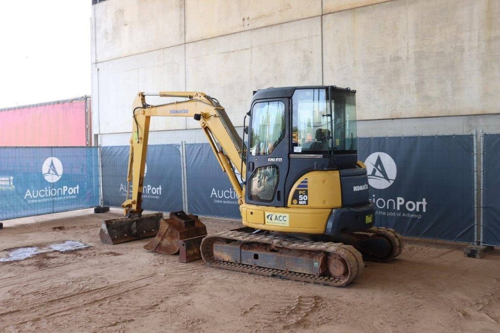 Kettenbagger tip Komatsu PC50MR-2, Gebrauchtmaschine in Antwerpen (Poză 3)