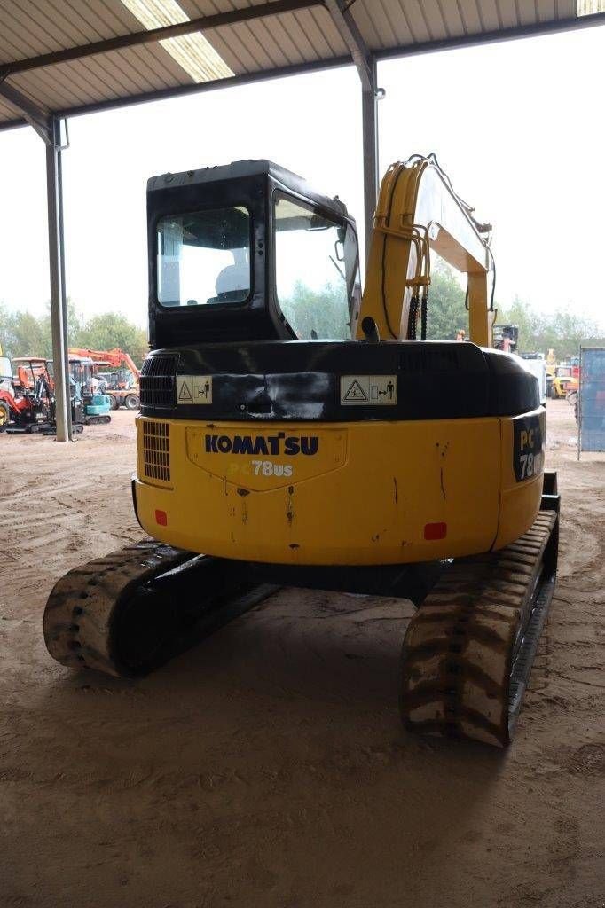 Kettenbagger del tipo Komatsu PC78UU-6O, Gebrauchtmaschine en Antwerpen (Imagen 7)